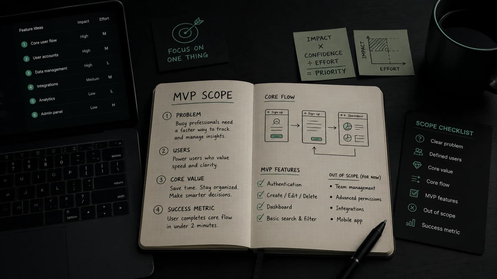 How to Scope a Custom MVP Before Hiring a Developer cover