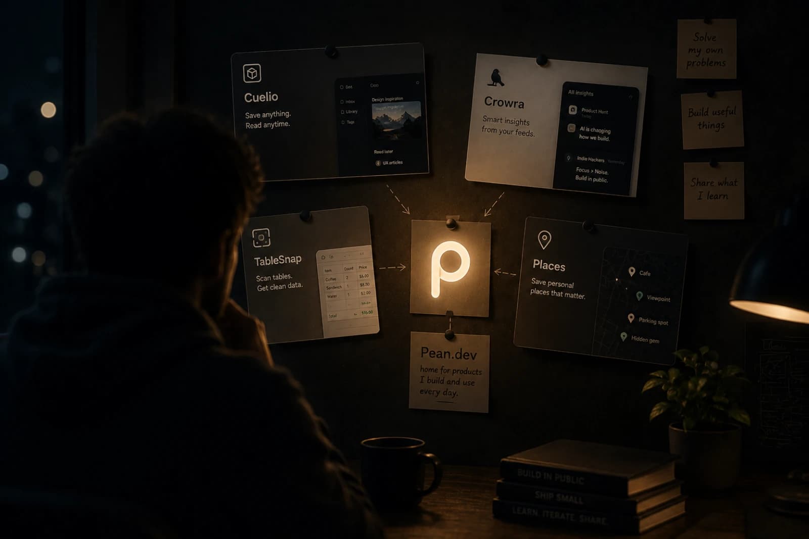 How Pean started: a private map app for saving places, fishing spots, and personal discoveries cover
